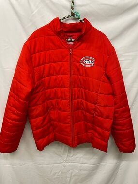 Montreal Canadians puffer jacket men’s Large
